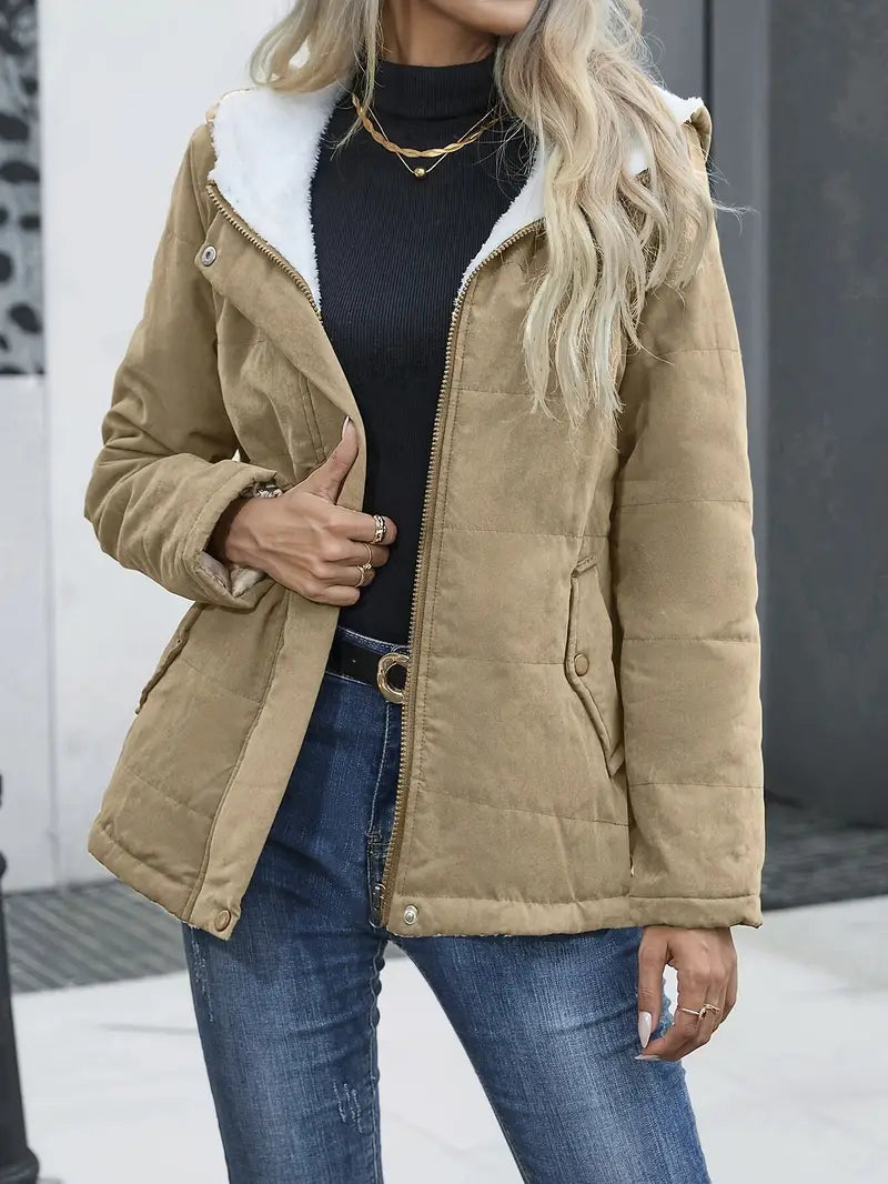 Fleecejacke Herren mit Kapuze – Moderne Design, Weiches Fleece, Praktische Taschen, Ideal für Innen- und Außenbereich 9