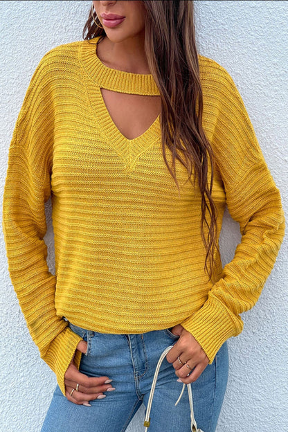 Dam Kortärmad Tröja i Polyester med Rundkrage och Skärmönster - Trendig och Bekväm Passform 2