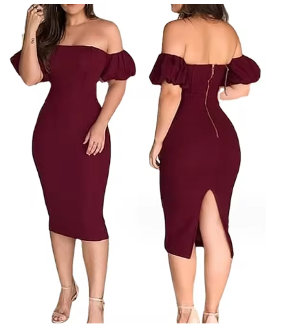 Fina Dam Klänningar Trendig Vårstil Andningsbart Material-2