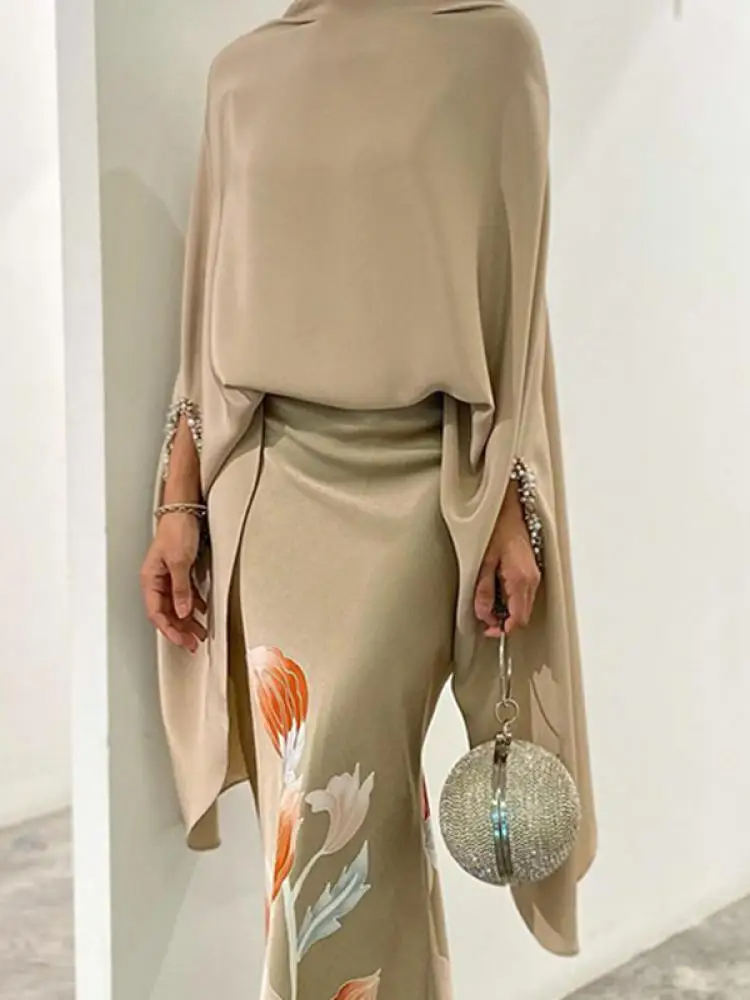 Kvinnoklänning Elegant Design Högkvalitativt Material-2