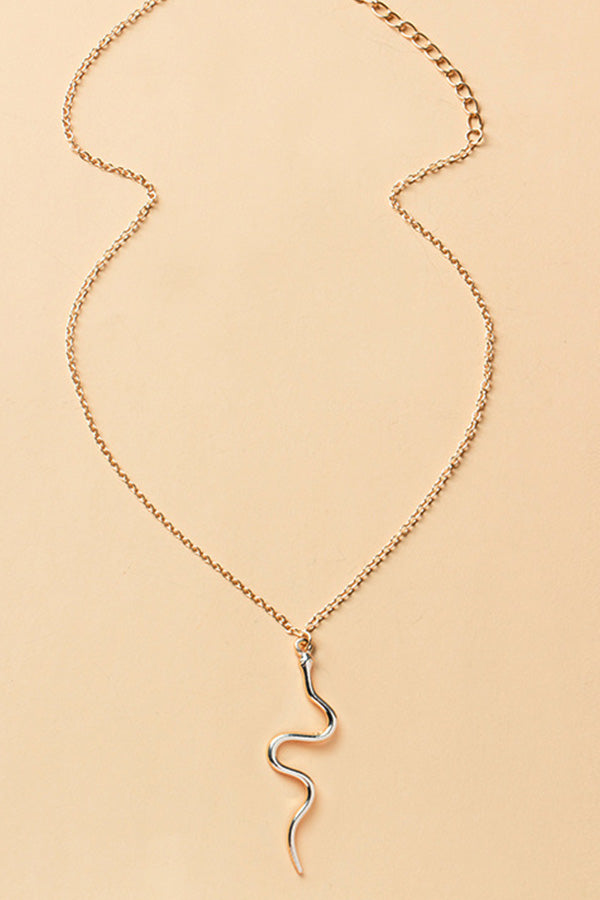 Dam Halsband Vintage Guldpläterat Justerbar Längd Elegant Smycke-2