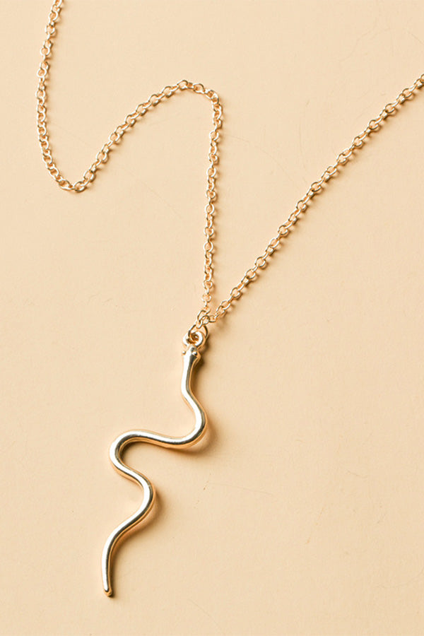 Dam Halsband Vintage Guldpläterat Justerbar Längd Elegant Smycke-3
