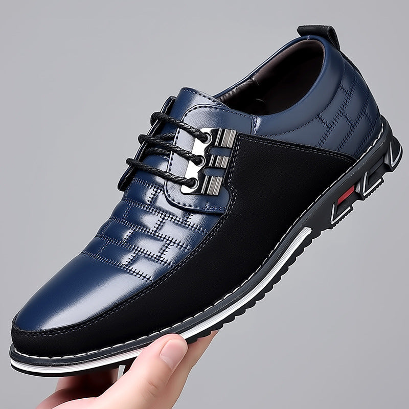 Herrskor Oxford i Miljövänligt Läder med Elegant Design-2