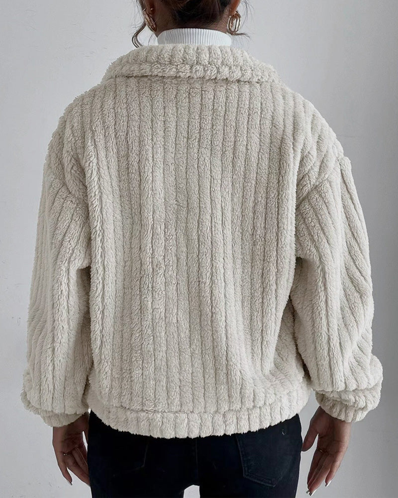 Dam Kappa Tjock Med Kapell Långa Ärmar Isolerande Material-6