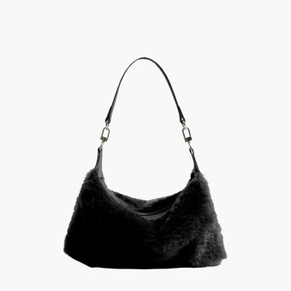 Skolesäck Syntetisk Päls Trendig Design Rymlig Elegant-6