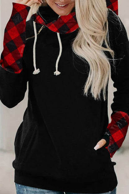 Variant image for Dam Huvtröja Med Tryckad Design Polyester Långärmad Vid Passform-1