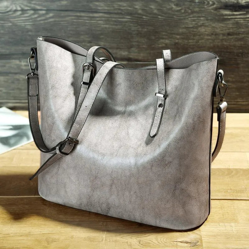 Variant image for Dam Axelväska Vintage Skinn-5