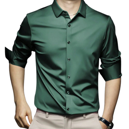 Variant image for Herrskjorta Klassisk Stil Luftpermeabelt Material-19