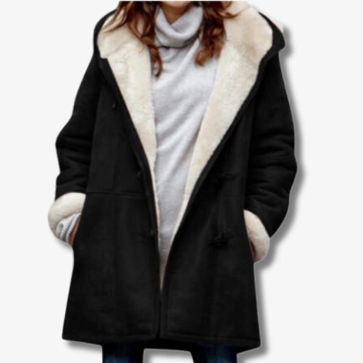 Damjacka Modern och Bekväm Polyester för Damer-3