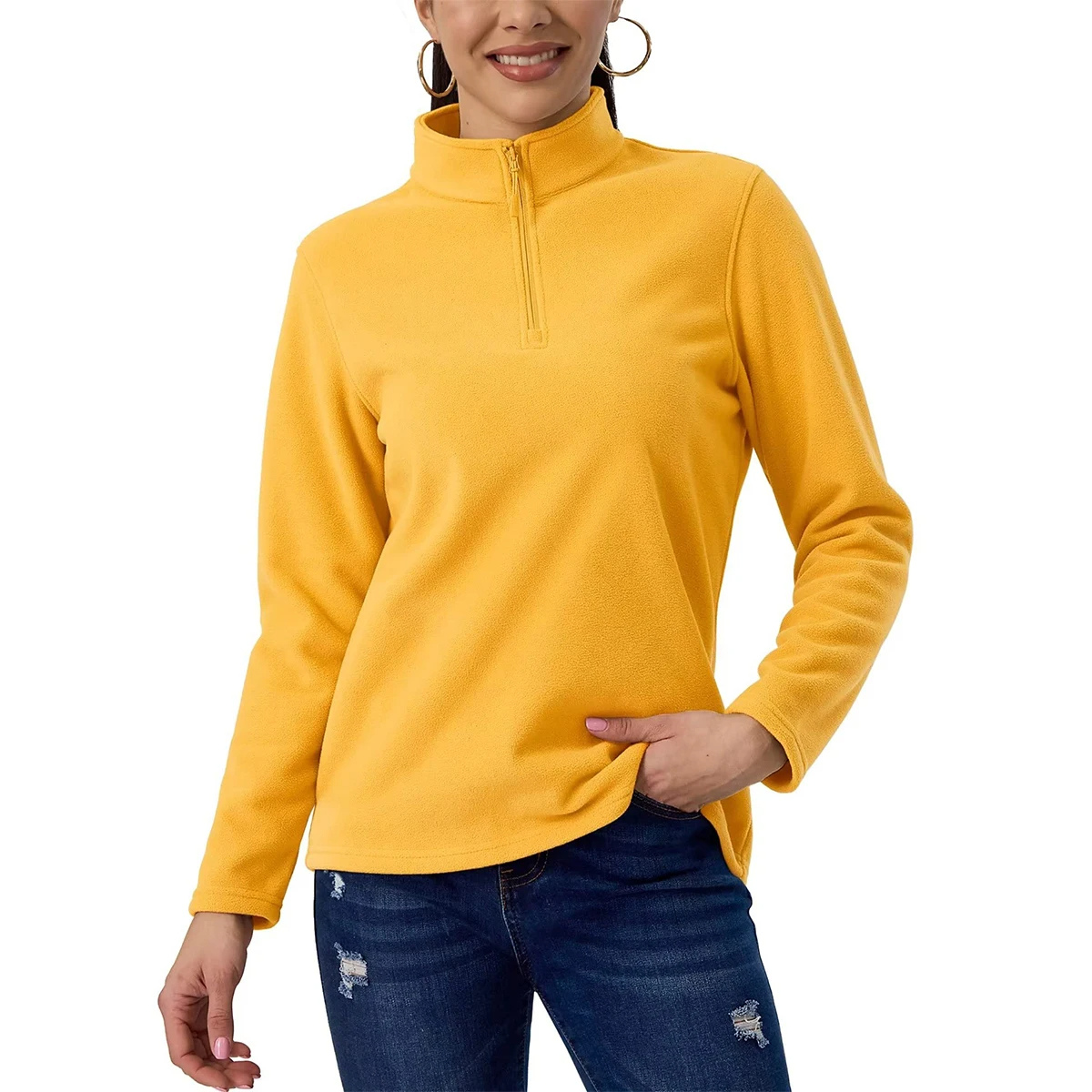 Variant image for Herr Fleeceväst Kort Blixtlås Mjuk Polyester för Utomhusaktiviteter-49