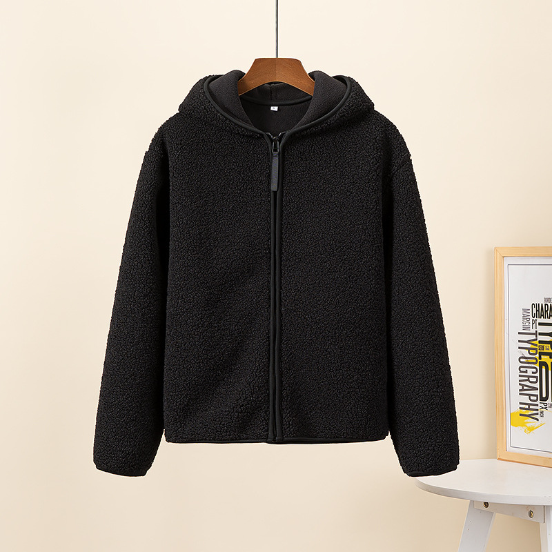 Fleeceväst Dam med Huva och Blixtlås i Mjuk Sherpa Fleece – Perfekt för Kalla Dagar 8