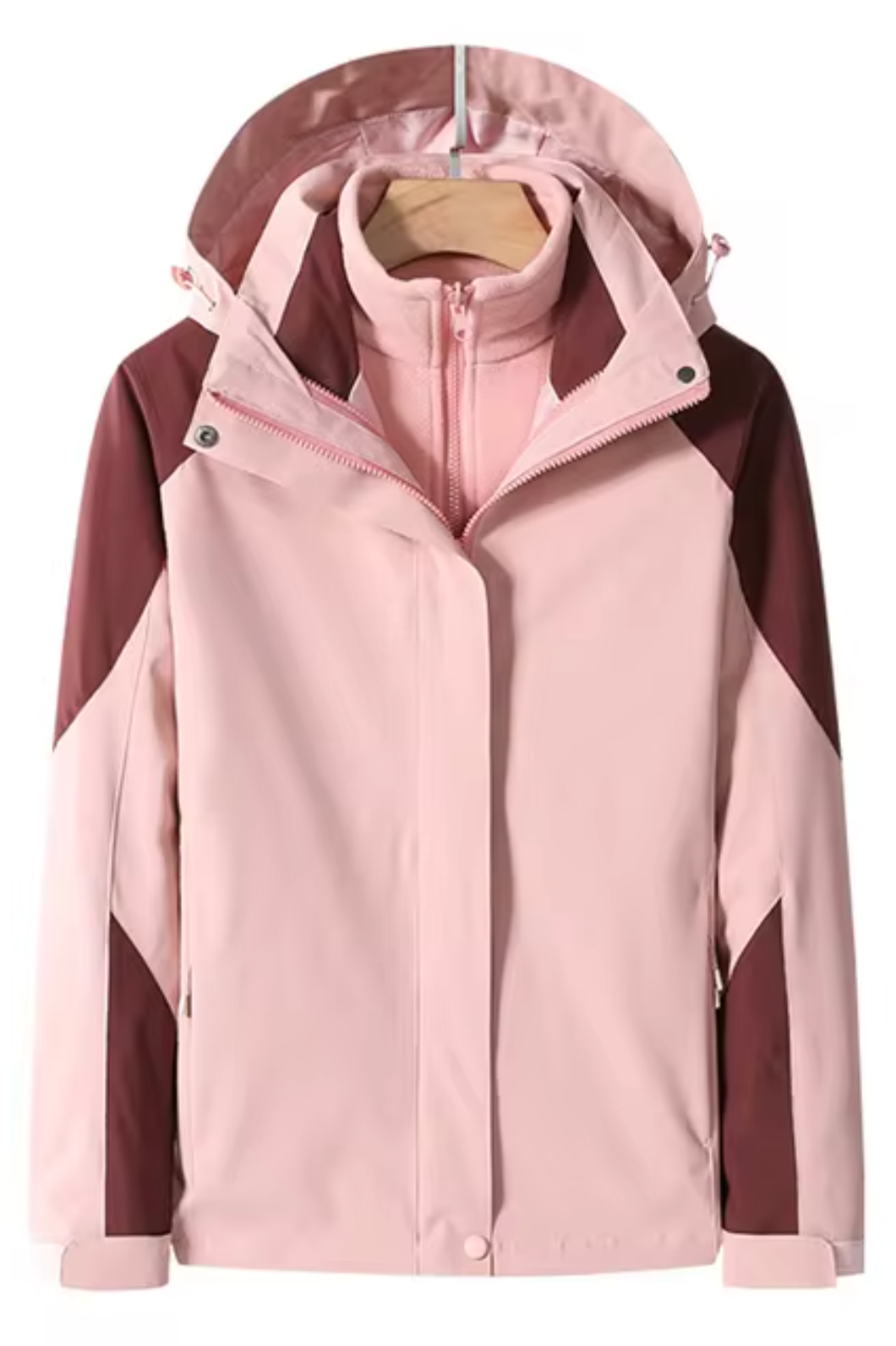 Variant image for Unisex Vattentät Jacka 2-i-1 Design för Utomhusaktiviteter Vindtät Andningsbart Material-55