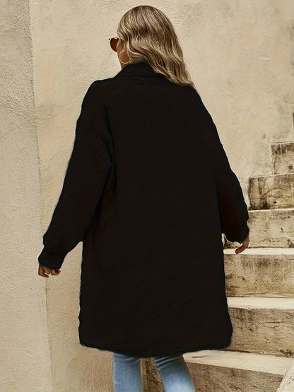 Dam Vinterjacka Fleece Modern Design Isolerande-2