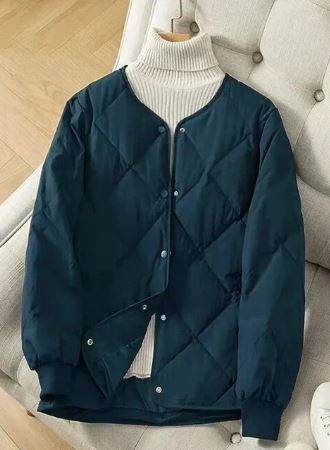 Höstjacka Herr i Lätt Bomull med Modern Design - Bekväm och Stilren Jacka för Vardagsbruk 6
