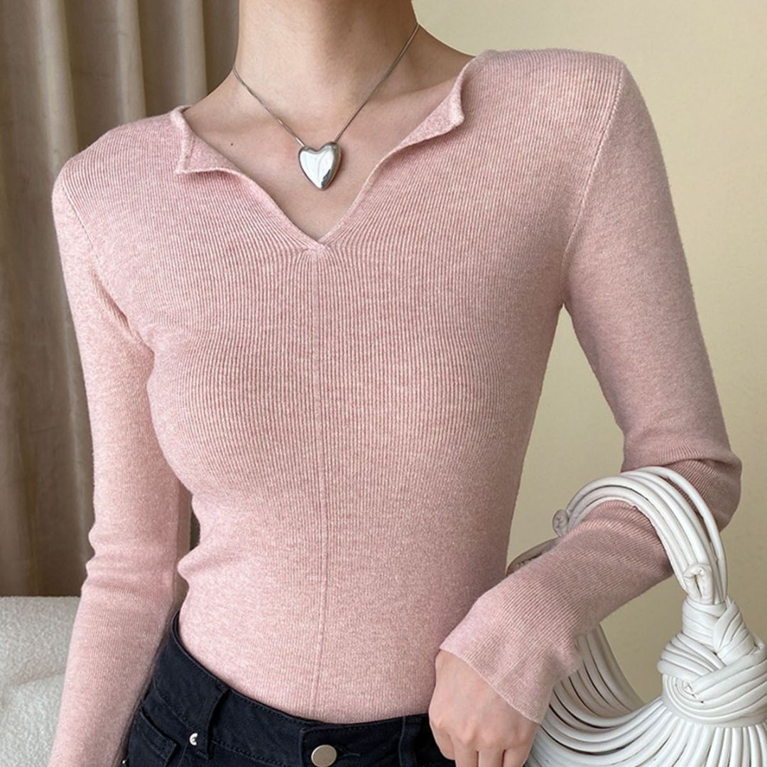 Dam Topp Hackhalsring Mjuk Polyester 2