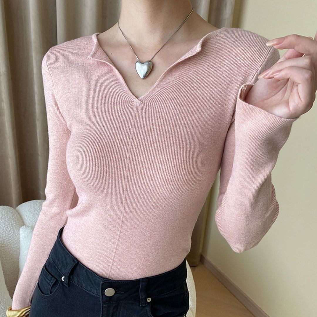 Dam Topp Hackhalsring Mjuk Polyester 3