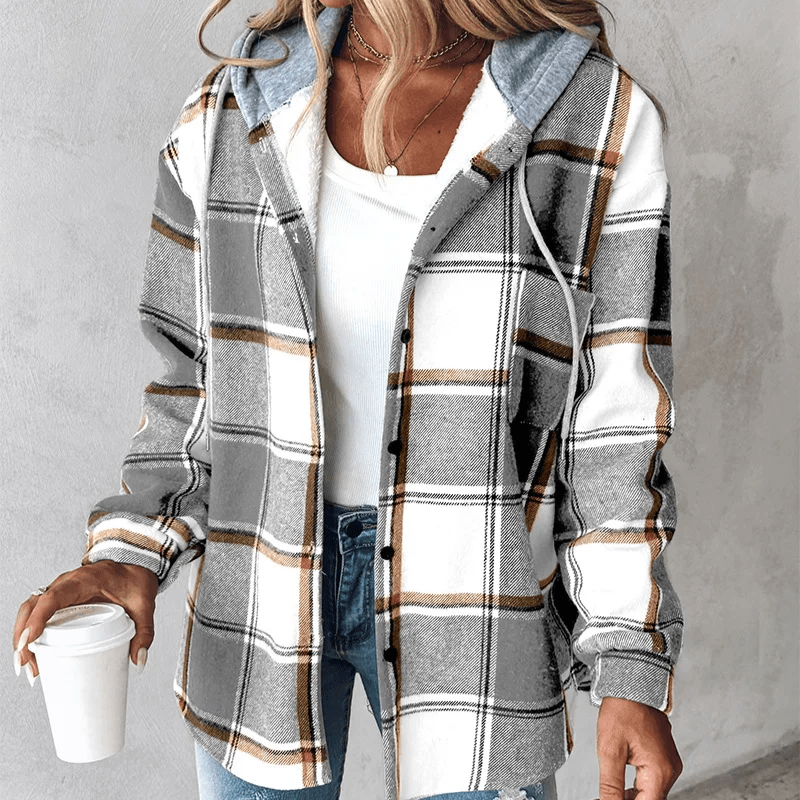 Variant image for Dam Kofta Randig Huva Mjuk Bomull-26