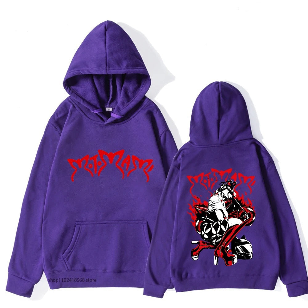 Variant image for Unisex Hoodie Grafisk Design Polyester-37