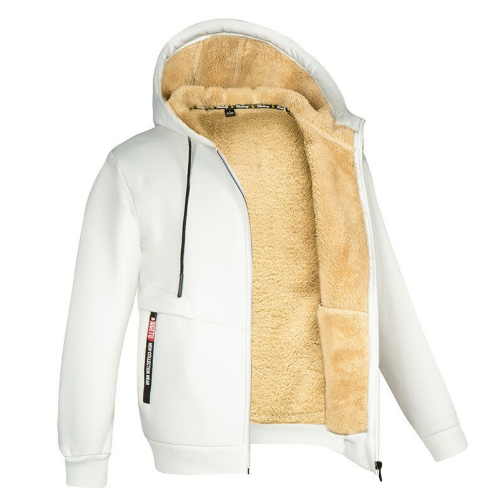 Herrjacka Vinter Mjuk Polyester Modern Design 8