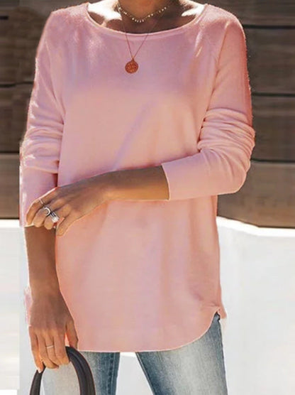 Kvinnors Klassiska Jumper Bekväm Akryl-4