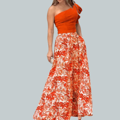 Dam Byxor Axel Design Puffiga Ärmar Polyester-4