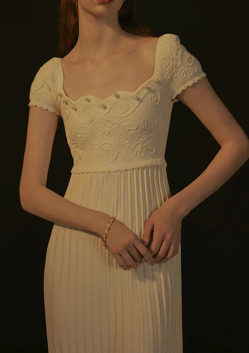 Romersk Stil Damklänning med Draperad Design och Empire Midja – Fina och Eleganta Damklänningar för Alla Tillfällen 1