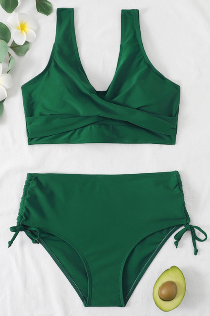 Variant image for Dam Bikini Set Modern Design Hög Kvalitet Nylon Spandex-11