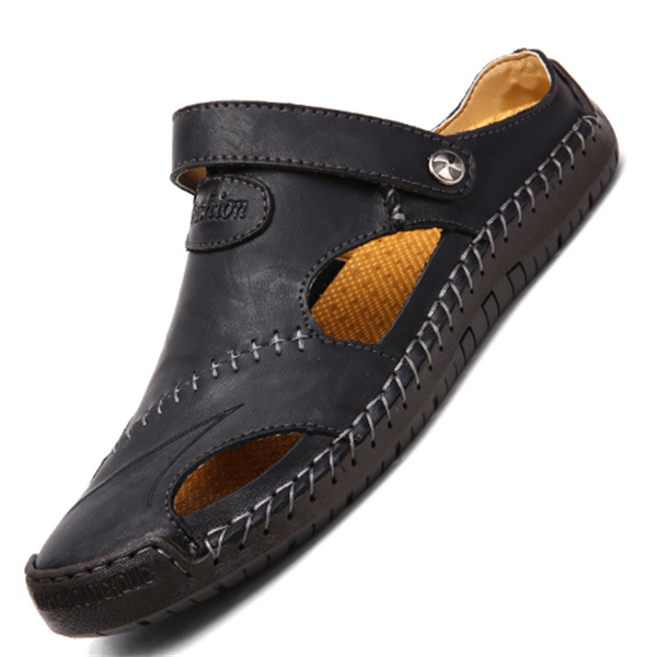 Dam Sandaler Ortopediska Läder Justerbart Fotvalvstöd-6