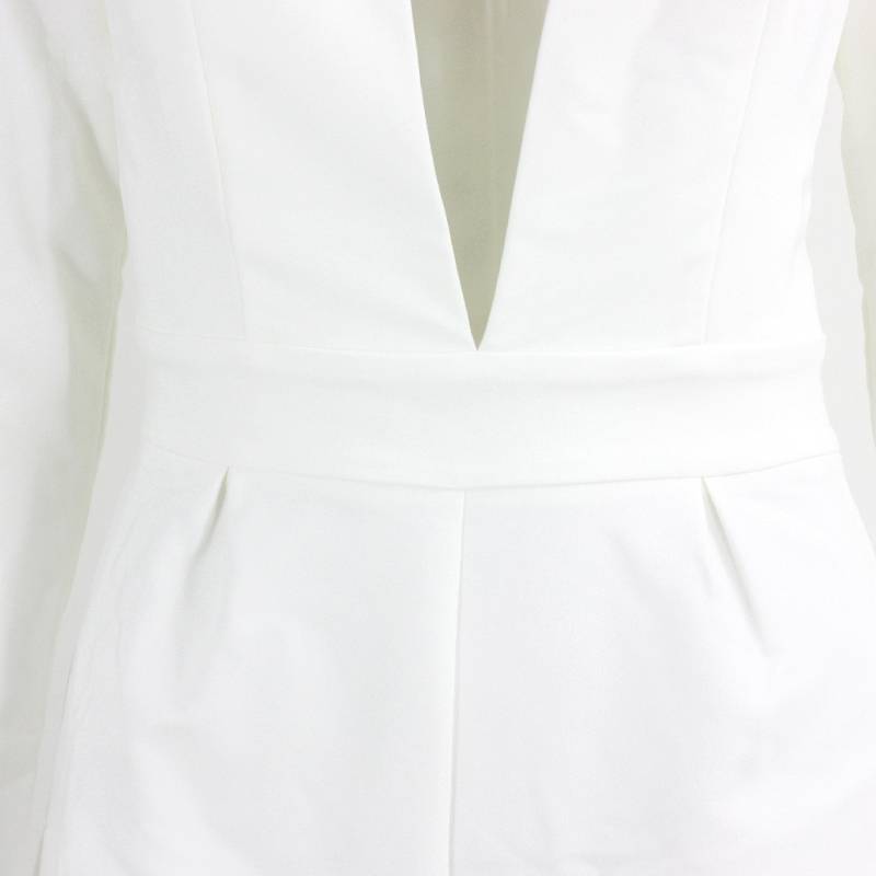 Dam Overall Hög Midja Polyester för Sommarens Alla Tillfällen-3