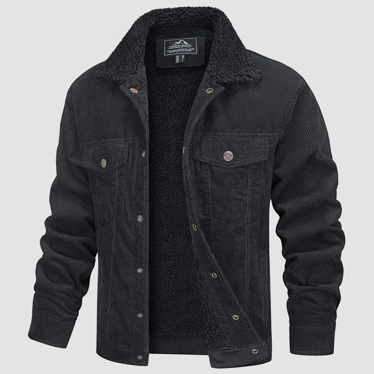 Variant image for Herrjacka Corduroy Modern Stil Hållbart Material-6