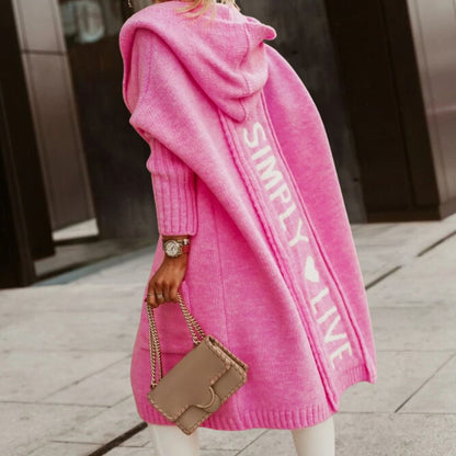 Variant image for Dam Lång Kofta Avslappnad Stil Mjuk Material-26