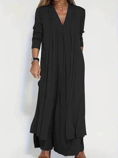 Dam Klänning Elegant Lätt Material Fina Detaljer-4