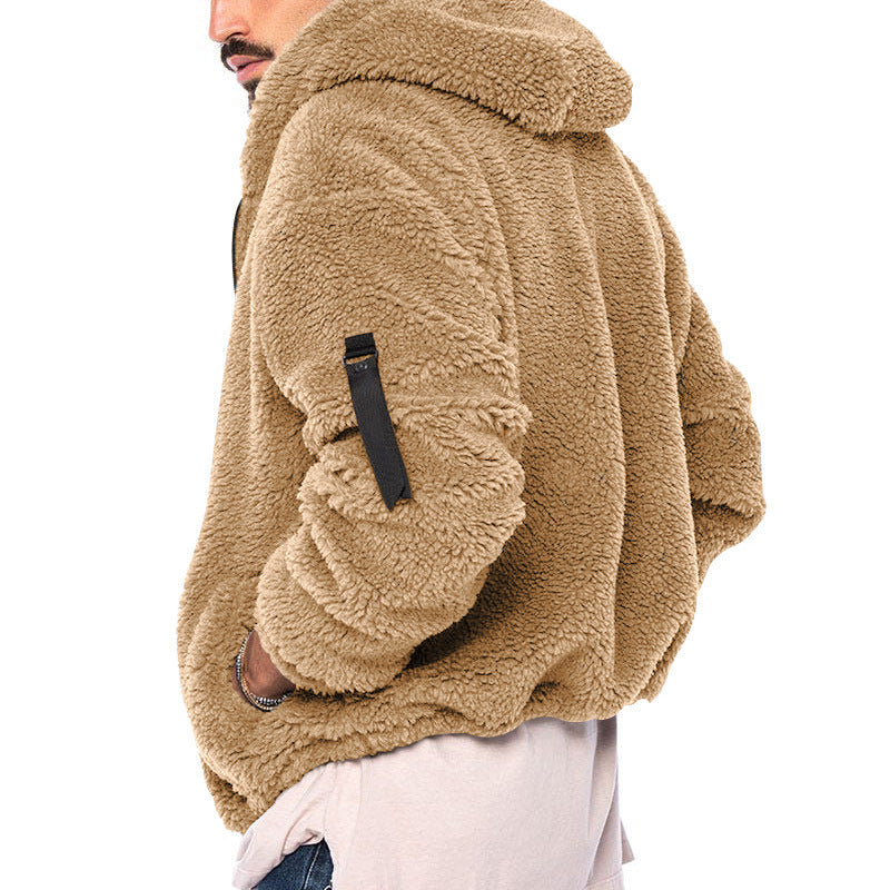 Herrjacka Puffjacka Vinter Trendig Syntetisk Fiber-2