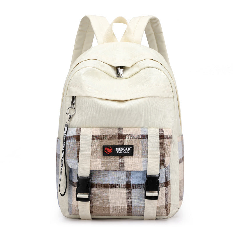 Variant image for Unisex Ryggsäck Tygpåse Hållbar Bomull Med Luftkudde 20L-2
