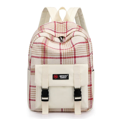 Variant image for Unisex Ryggsäck Tygpåse Hållbar Bomull Med Luftkudde 20L-6