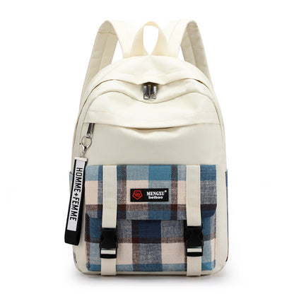 Variant image for Unisex Ryggsäck Tygpåse Hållbar Bomull Med Luftkudde 20L-1