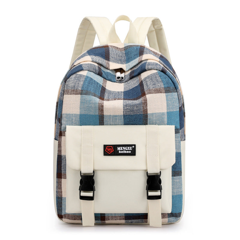 Variant image for Unisex Ryggsäck Tygpåse Hållbar Bomull Med Luftkudde 20L-4