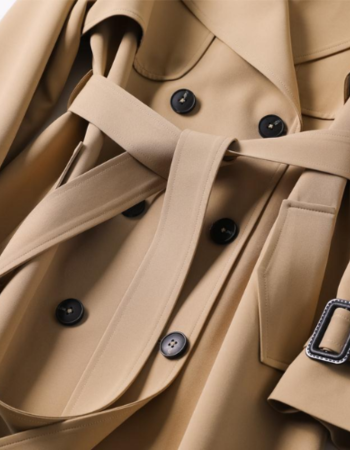 Kvinno Kappa Lång Klassisk Design Polyester Ull 2