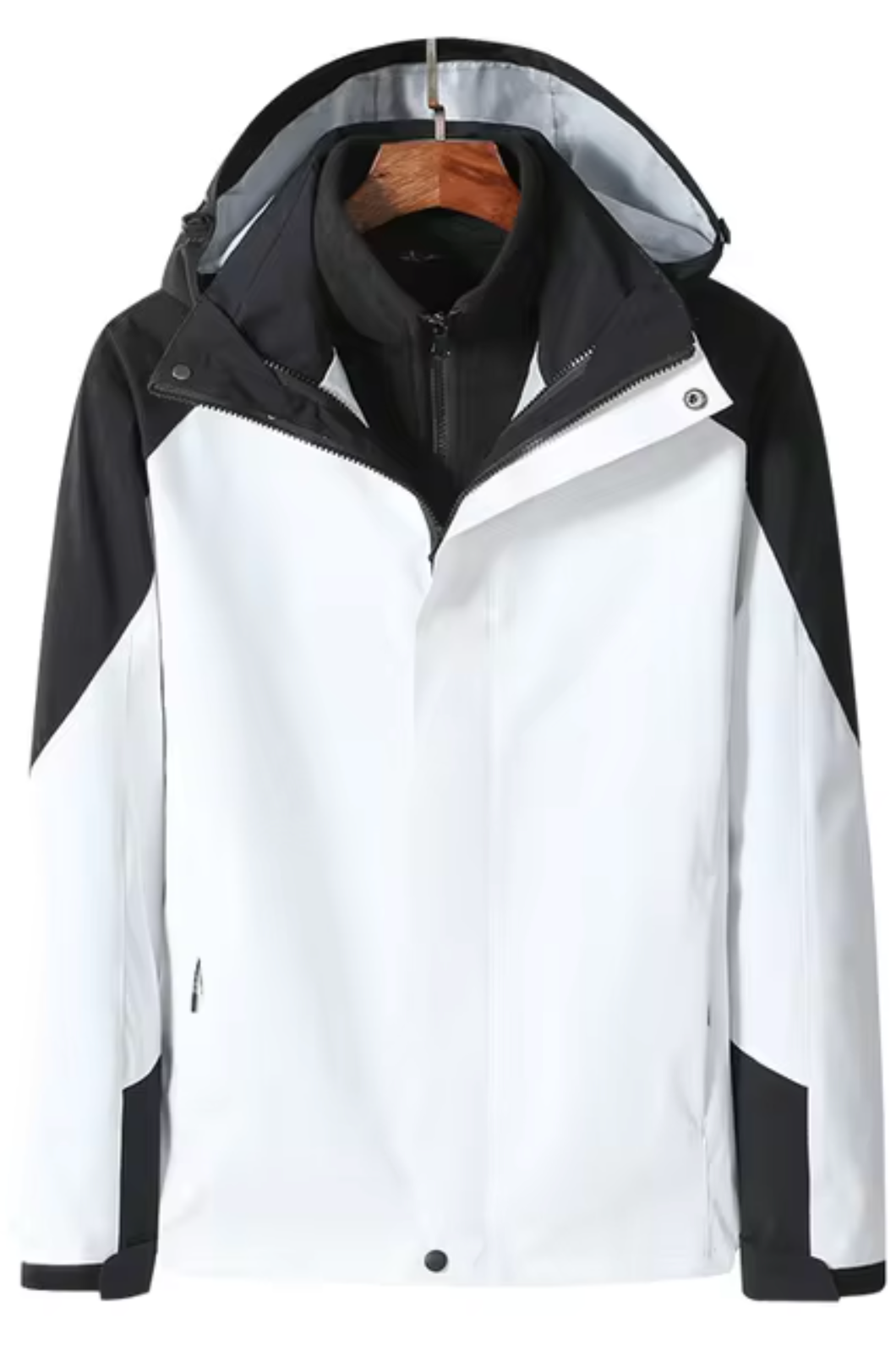 Variant image for Unisex Vattentät Jacka 2-i-1 Design för Utomhusaktiviteter Vindtät Andningsbart Material-61