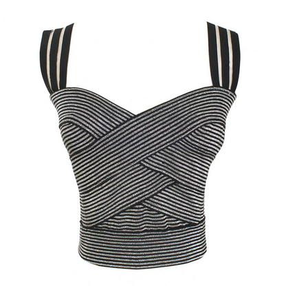 Dam Crop Top Streetwear Acetat Polyester-6