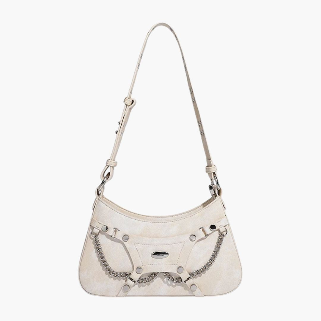 Dam Axelväska Trendig Denim Rymlig och Praktisk-6