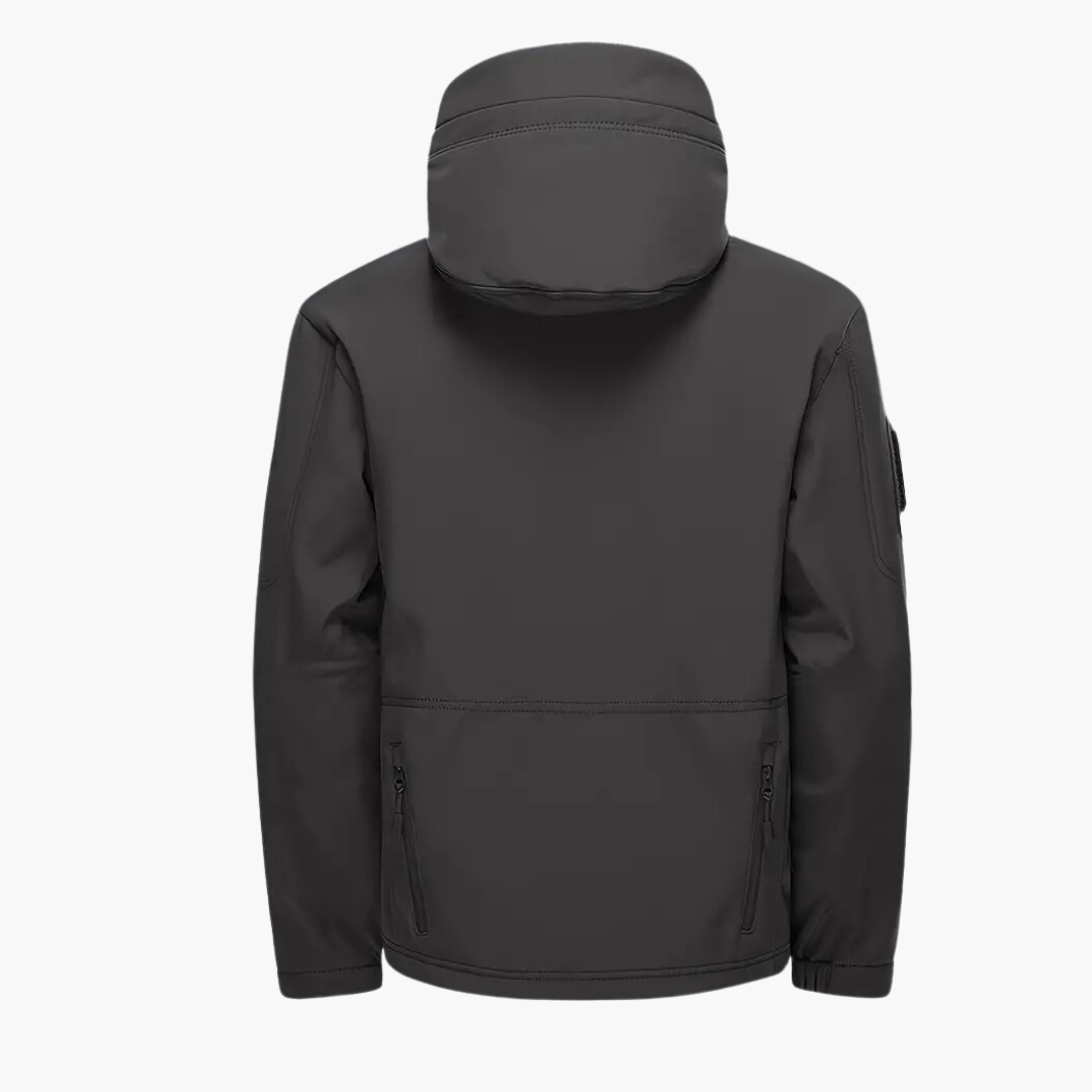 Herr Taktisk Jacka Vattentät Polyester Casual-5