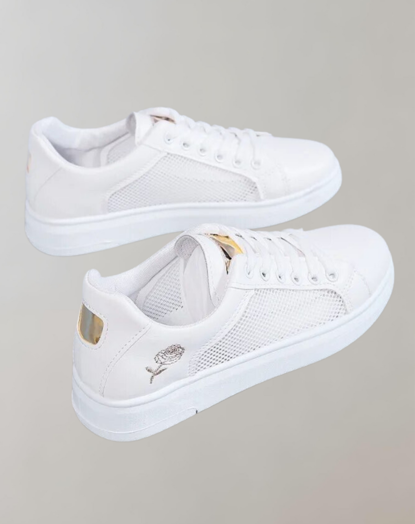 Variant image for Dam Sneakers Andningsbara Gångskor Modern Design-3