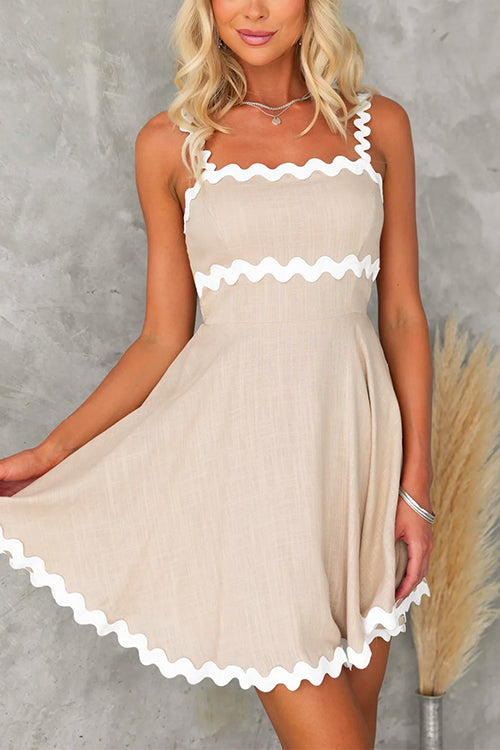 Variant image for Dam Cami Klänning Figurnära Färgglad Bomull och Polyester-1