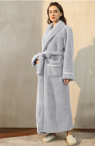 Variant image for Dam Badrock Tjock Plysch Komfortabel Polyester-12