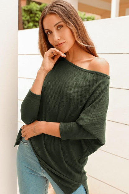 Dam Långärmad Tröja Av Polyester Modern Design Relaxed Fit 6
