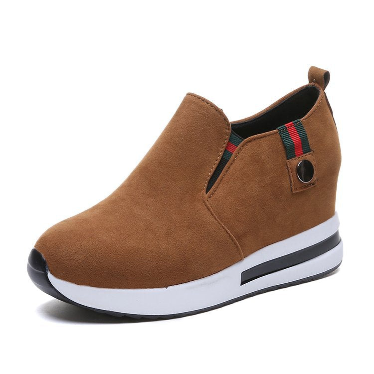 Variant image for Kvinnliga Kilsneakers Slip-On Hållbart Material-2