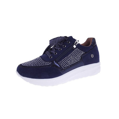 Kvinnor Sneakers Glittrande Detaljer Syntetisk Icke-Slipssula 10