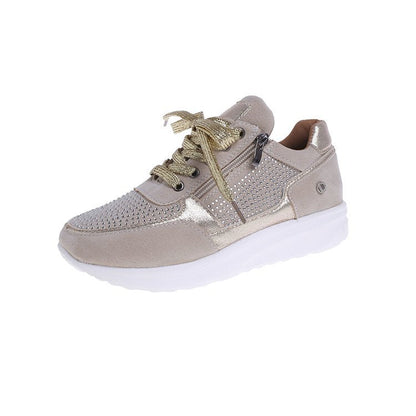 Kvinnor Sneakers Glittrande Detaljer Syntetisk Icke-Slipssula 1