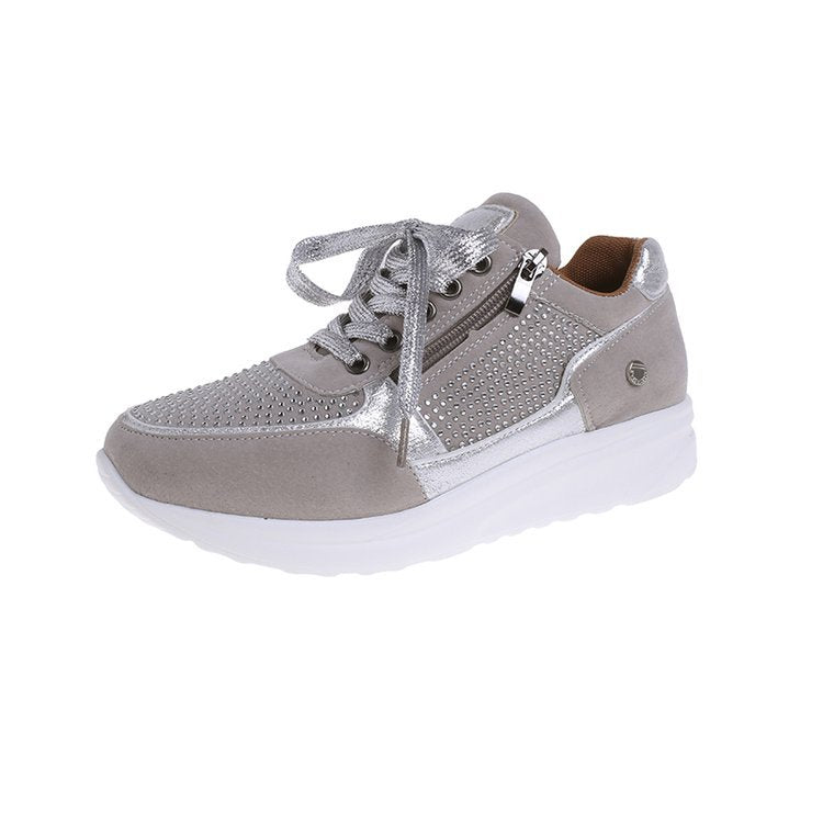 Kvinnor Sneakers Glittrande Detaljer Syntetisk Icke-Slipssula 8